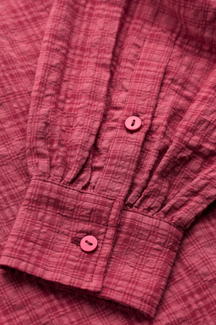 Detailansicht von Bluse Isla Rot für Damen von Seasalt Cornwall