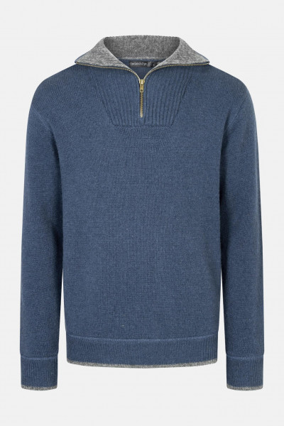 Troyer Halfzip Anthrazit für Herren von IrelandsEye