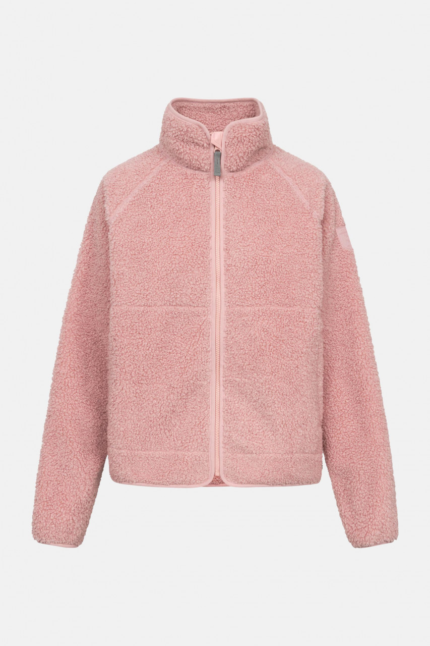 Derbe Damen Fleecejacke Kuschelby Rosa Teddy