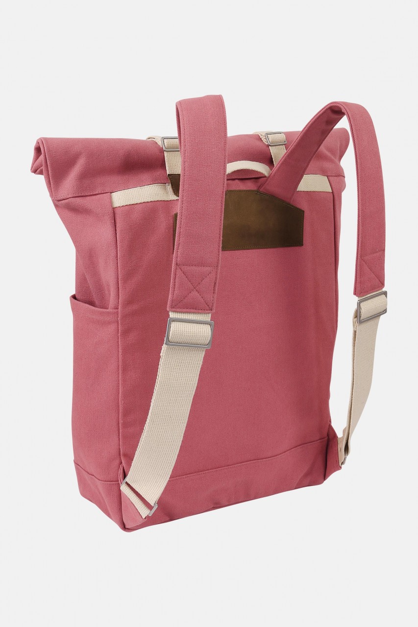 MELA Rucksack Ansvar I Altrosa Baumwolle GOTS Fairtrade