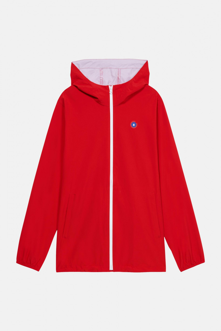 Regenjacke Passy Rot Rouge für Unisex von Flotte