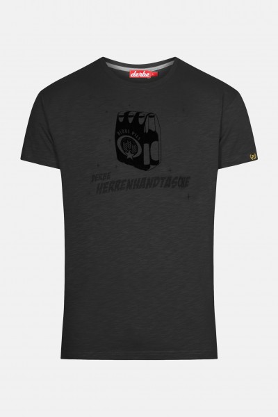 kk Derbe Herrenhandtasche Herren T-Shirt Phantom Schwarz Derbe Herrenhandtasche Herren T-Shirt Phantom Schwarz