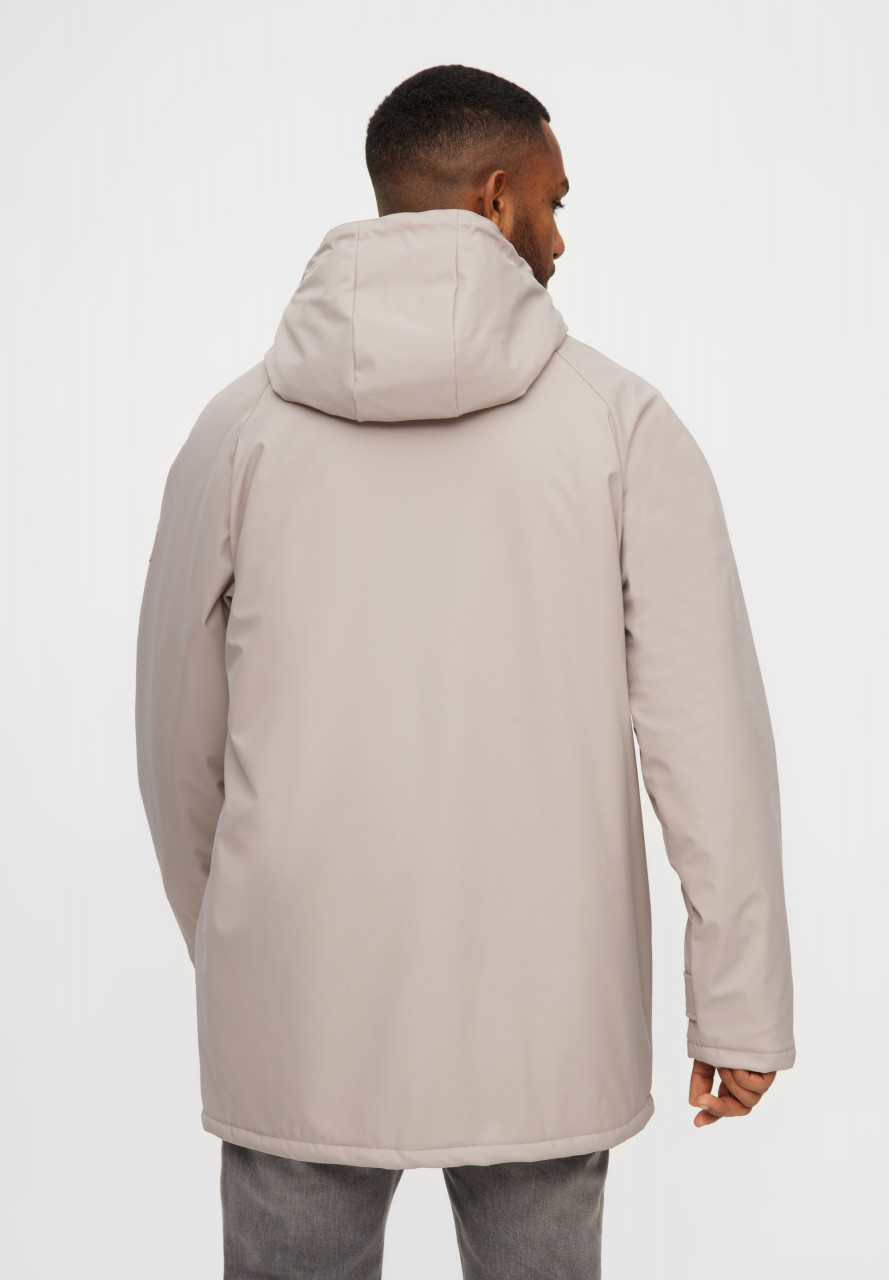 Derbe Regenjacke Trekholm As Herren Beige Gefüttert