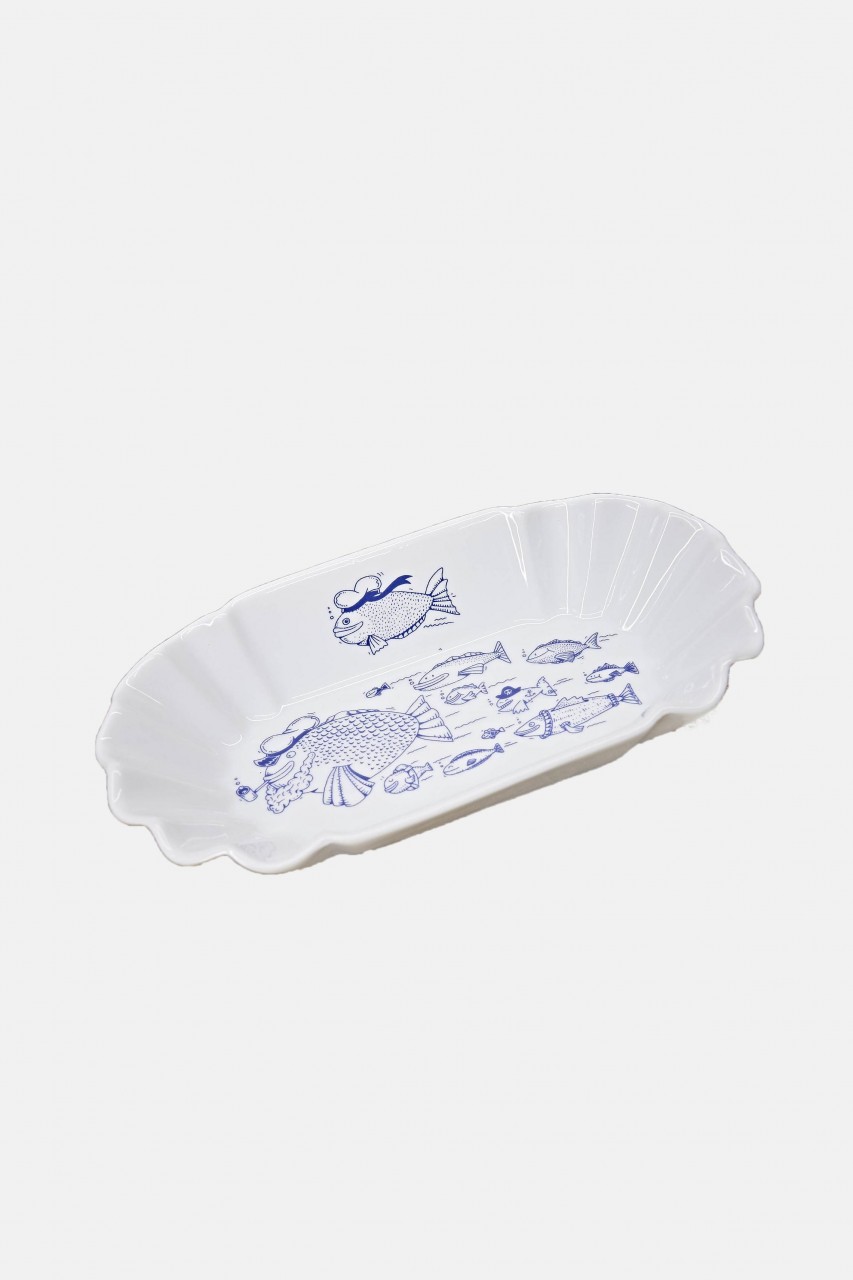 Ahoi Marie Backfischschale Fischschwarm