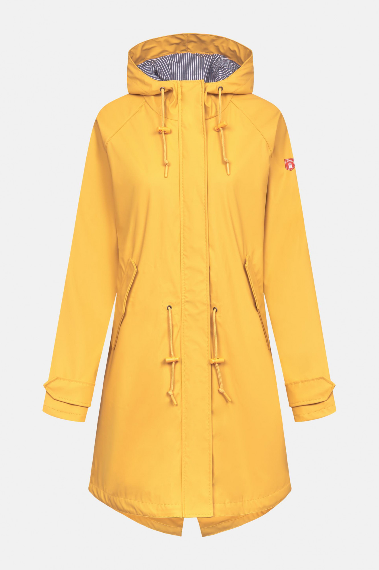 Regenjacke Traveby Gelb für Damen von derbe