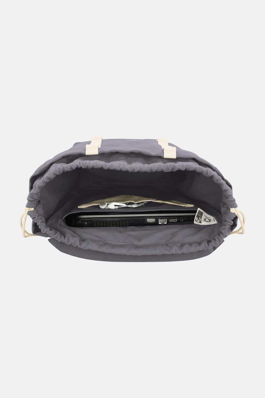 MELA Rucksack MELA V Grau Baumwolle Fairtrade Bio