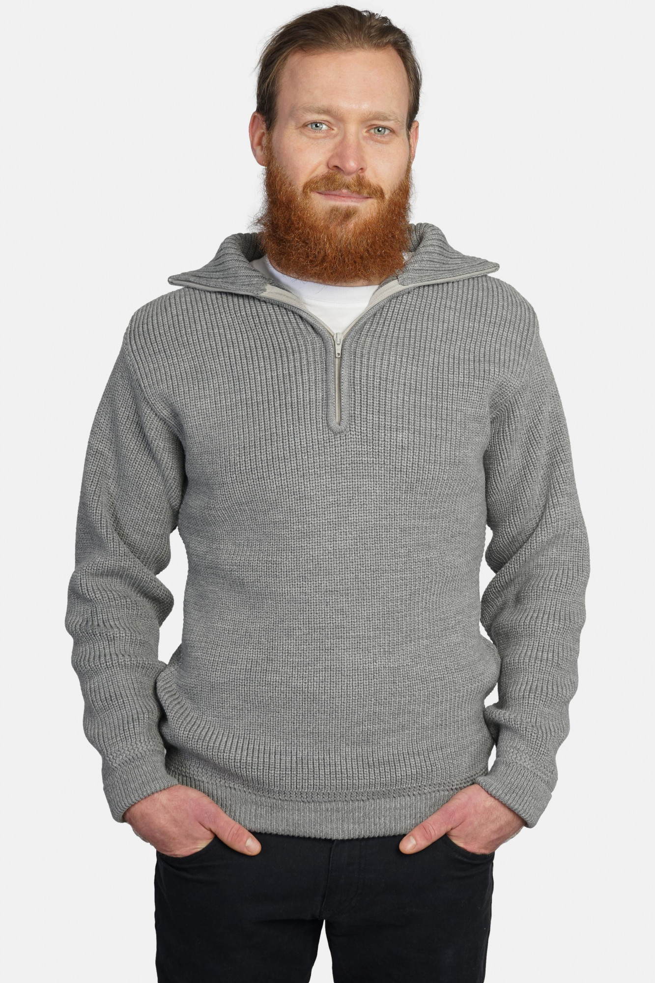 Troyer Merino Grau GOTS