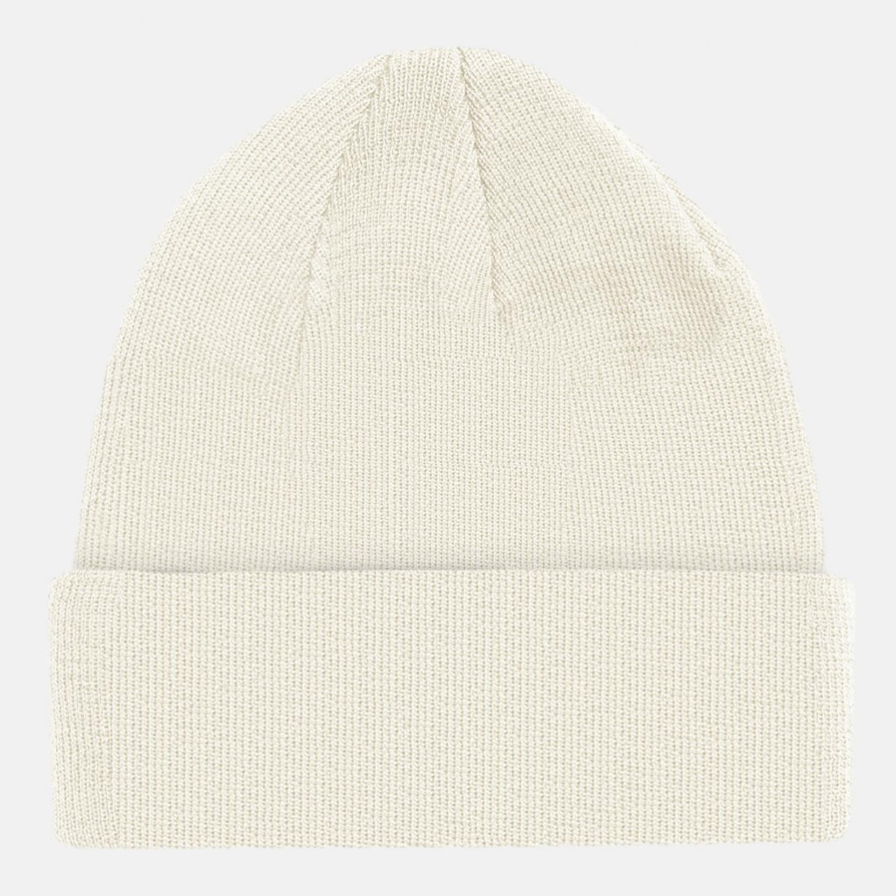 Strickmütze Feinstrick Baumwolle Beige für Unisex von Hanseheld