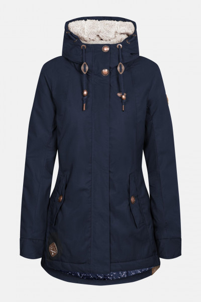 Ragwear Monade Damen Jacke Navy Dunkelblau