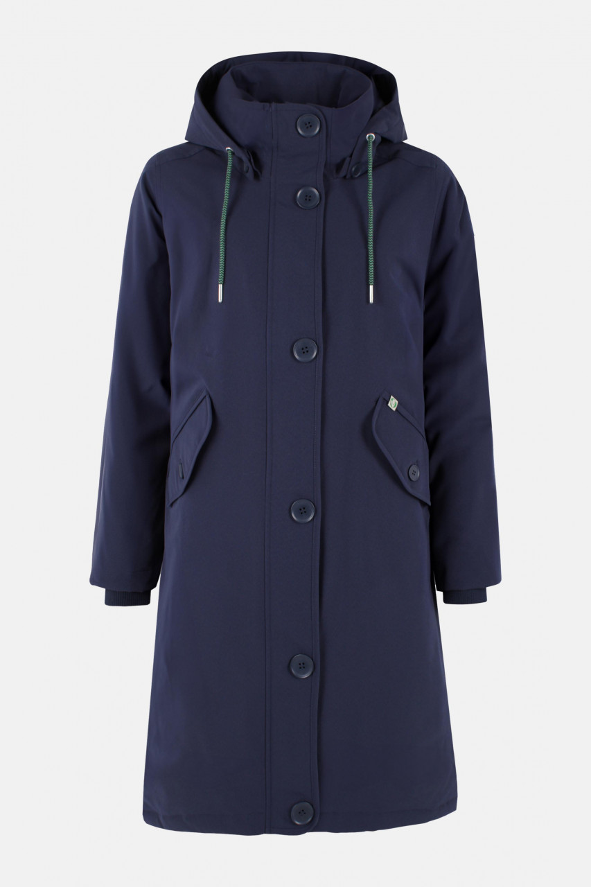 Danefae Wintermantel Danethy Damen Dunkelblau Parka