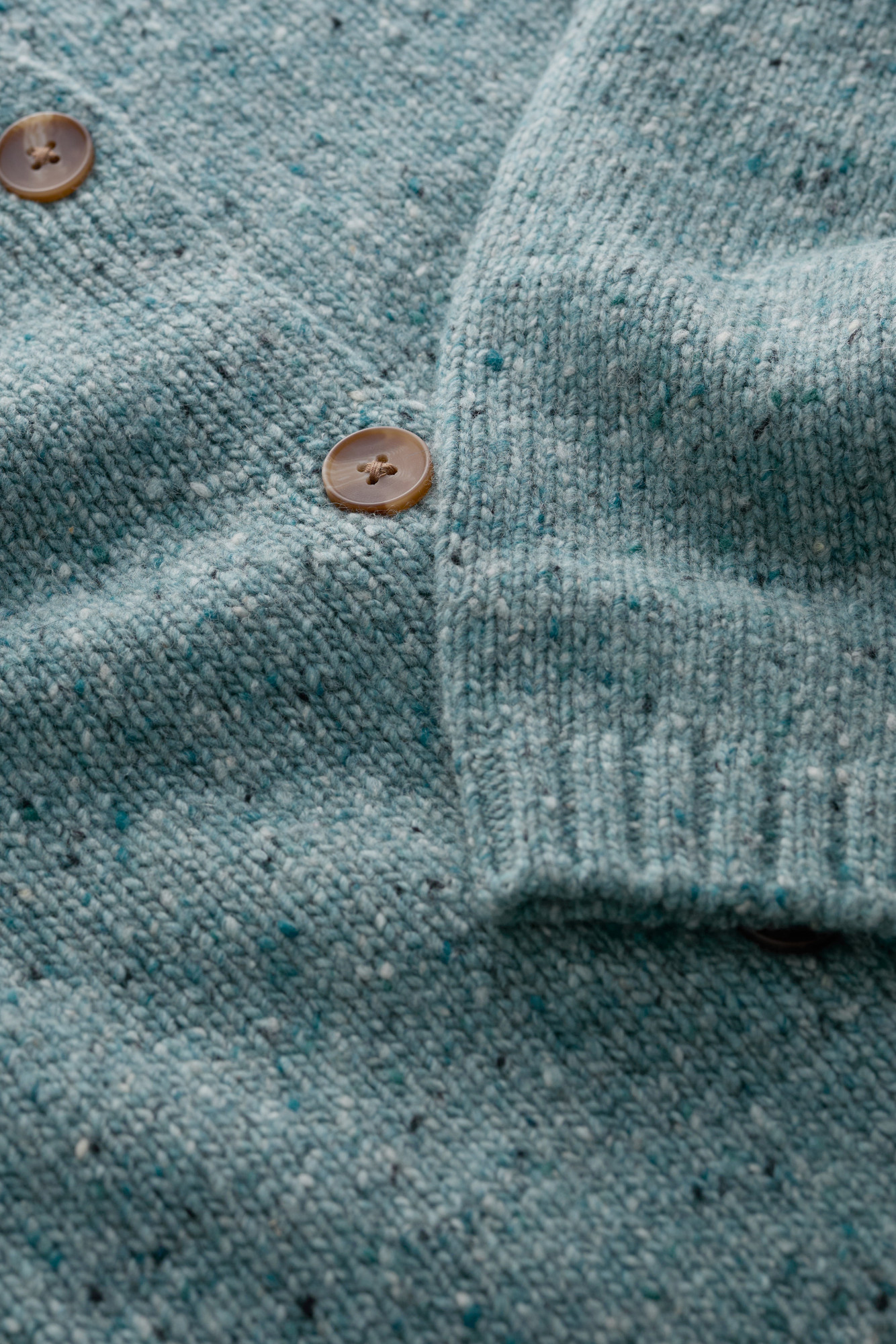 Seasalt Strickjacke Dawson Damen Hellblau Türkis Strick Cardigan Merino