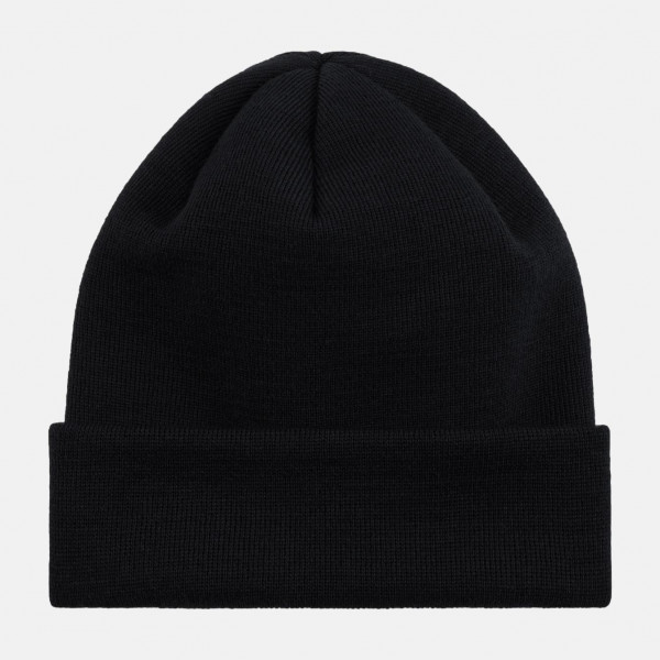 Strickmütze 100% Baumwolle Hanseheld - schwarz
