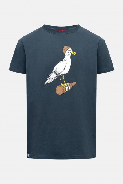 T-Shirt Sturmmöwe Blau für Herren von derbe