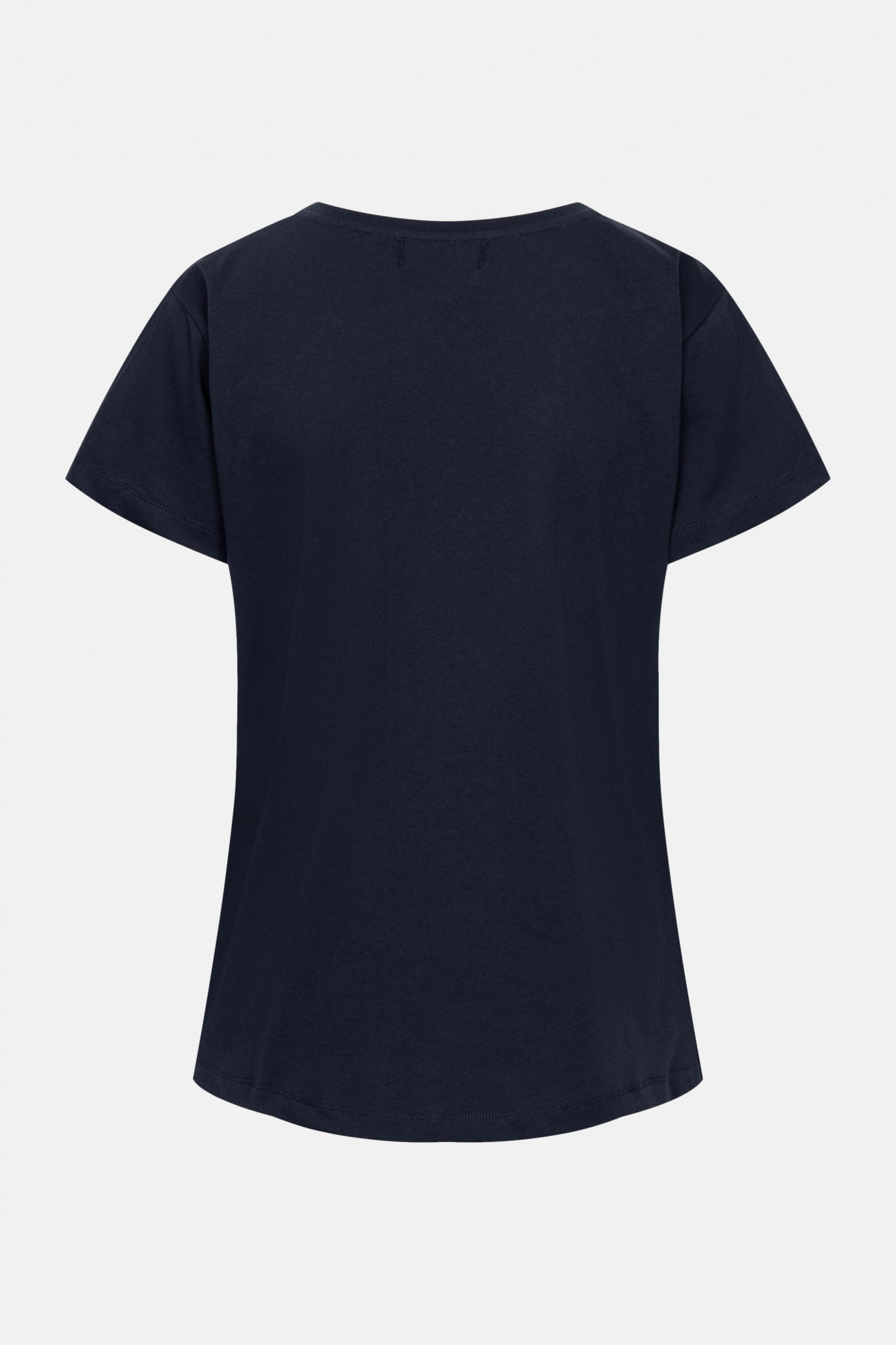 Derbe T-Shirt Weit Weg Damen Dunkelblau GOTS Organic