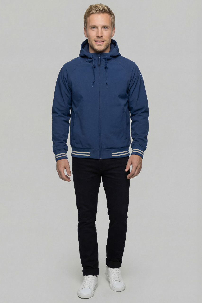 Derbe Übergangsjacke Helgoby Herren Blau Softshell