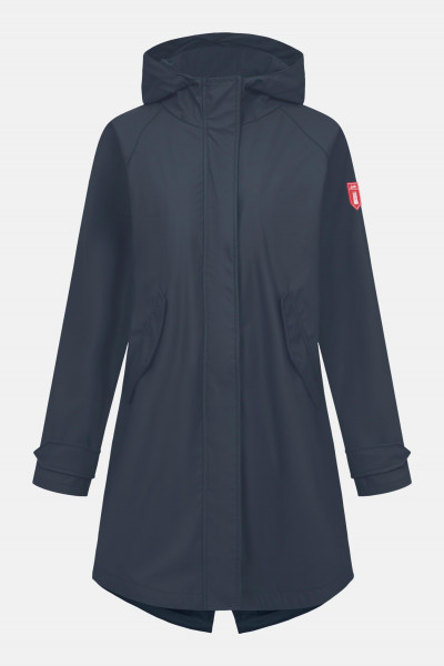 Regenjacke Traveby Plain Blau für Damen von derbe