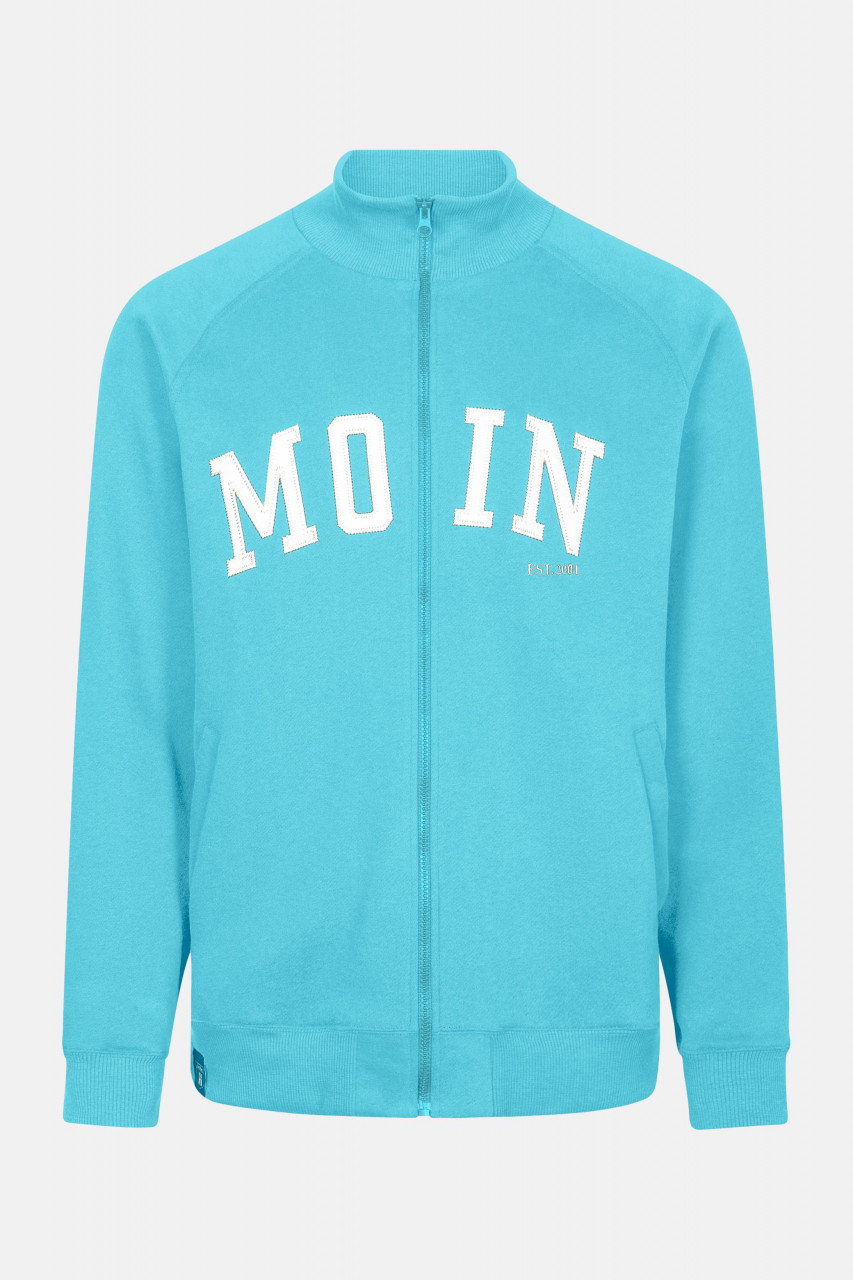 Derbe Sweat-Jacke Moin River Blue Herren Blau