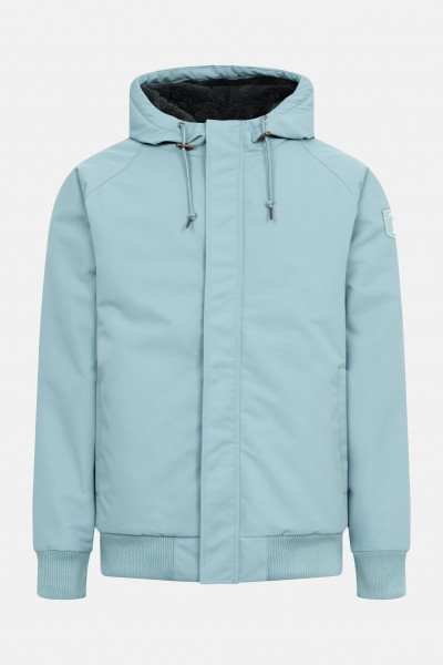 Derbe Winterjacke Festholm Short Herren Hellblau Türkis