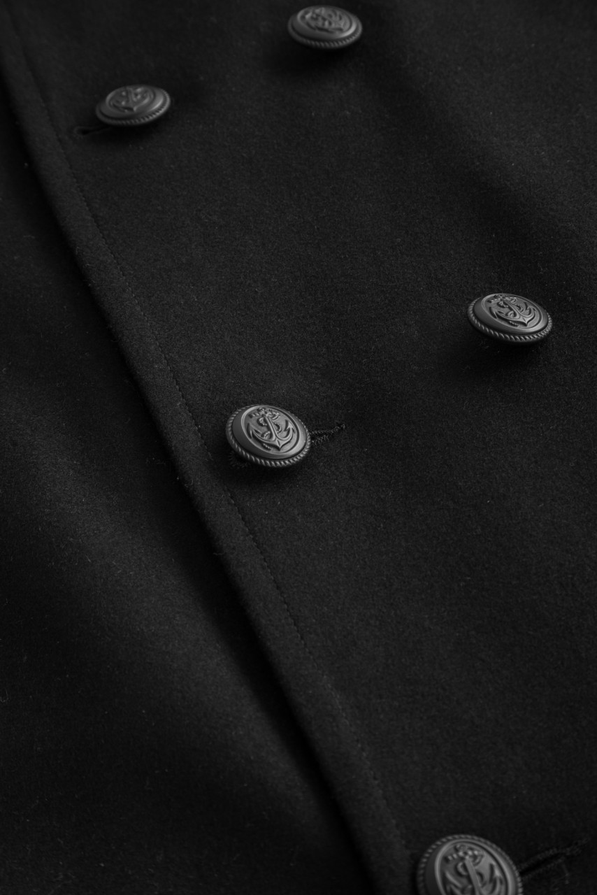 Armor Lux Caban Herren Schwarz Cap Sizun Cabanjacke