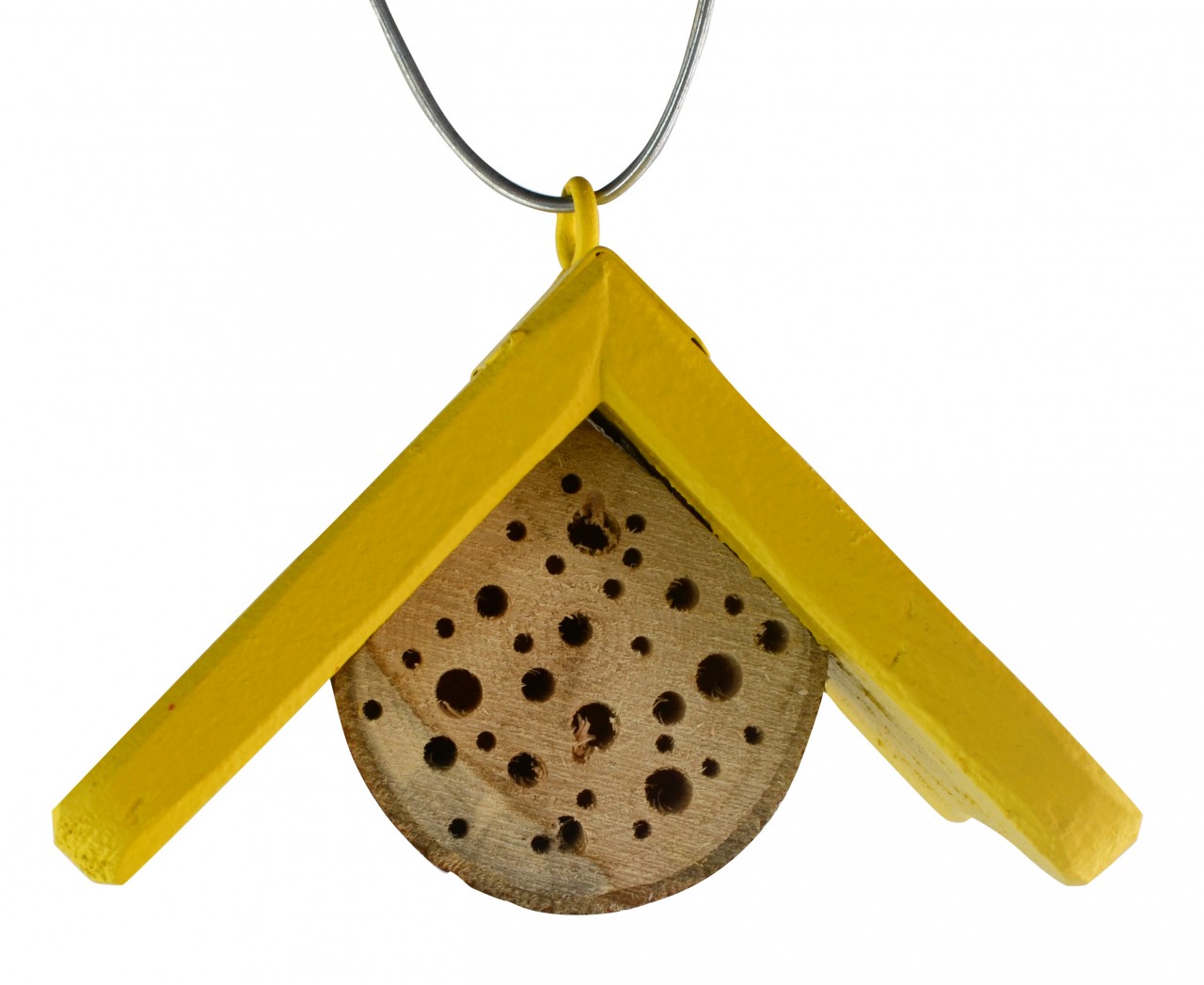 Insektenhotel Mini Dach Gelb