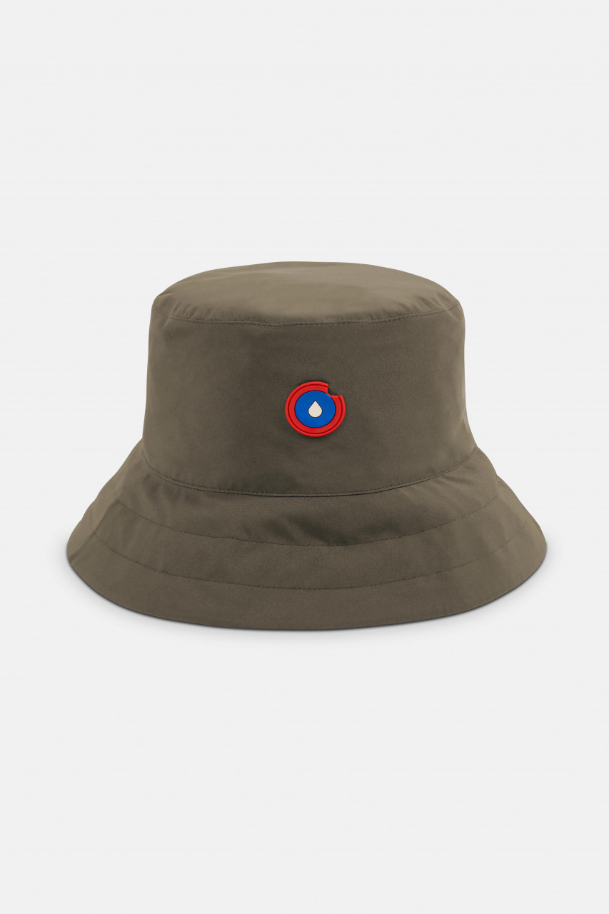 Regenhut Bob Oliv Grün Schwarz für Unisex von Flotte