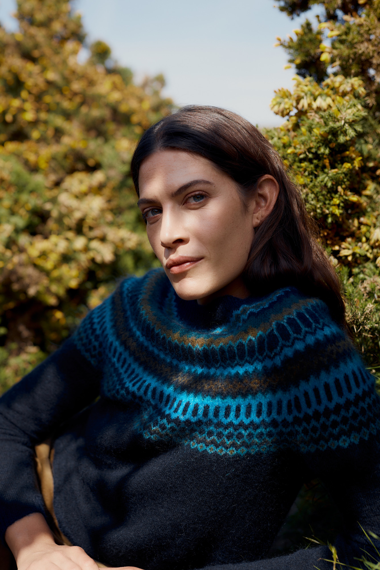 Seasalt Cornwall Pullover Annik Damen Blau Fairisle