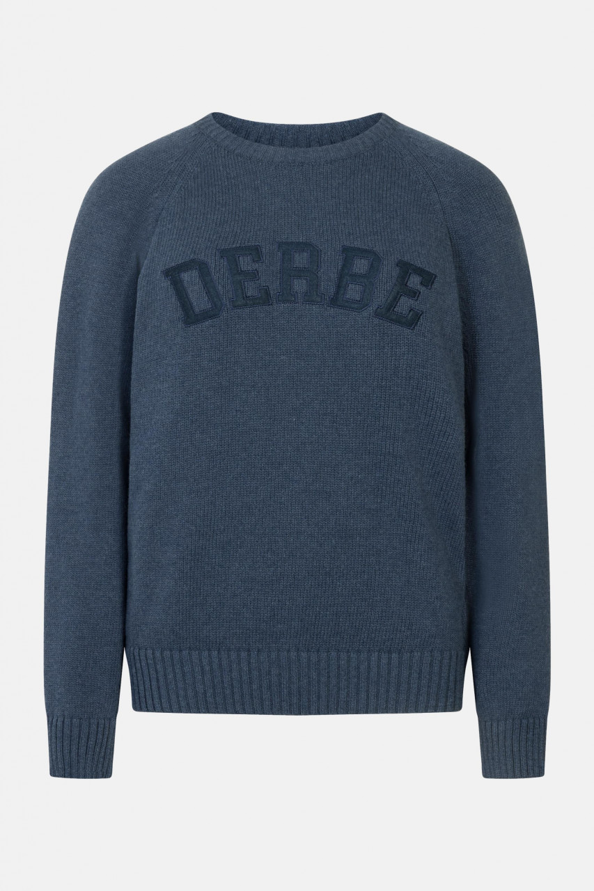 Derbe Unisex Strickpullover Dunkelblau