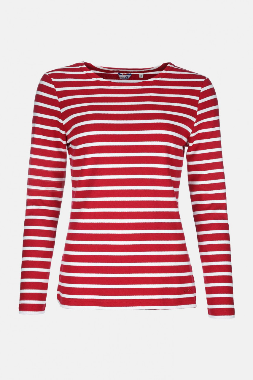 Streifenshirt Rot für Damen von modAS