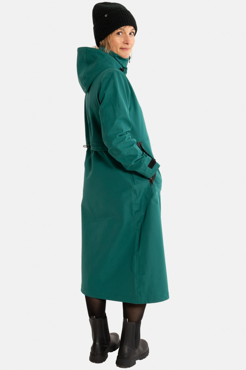 Danefae Regenmantel Danedogwalker Damen Grün