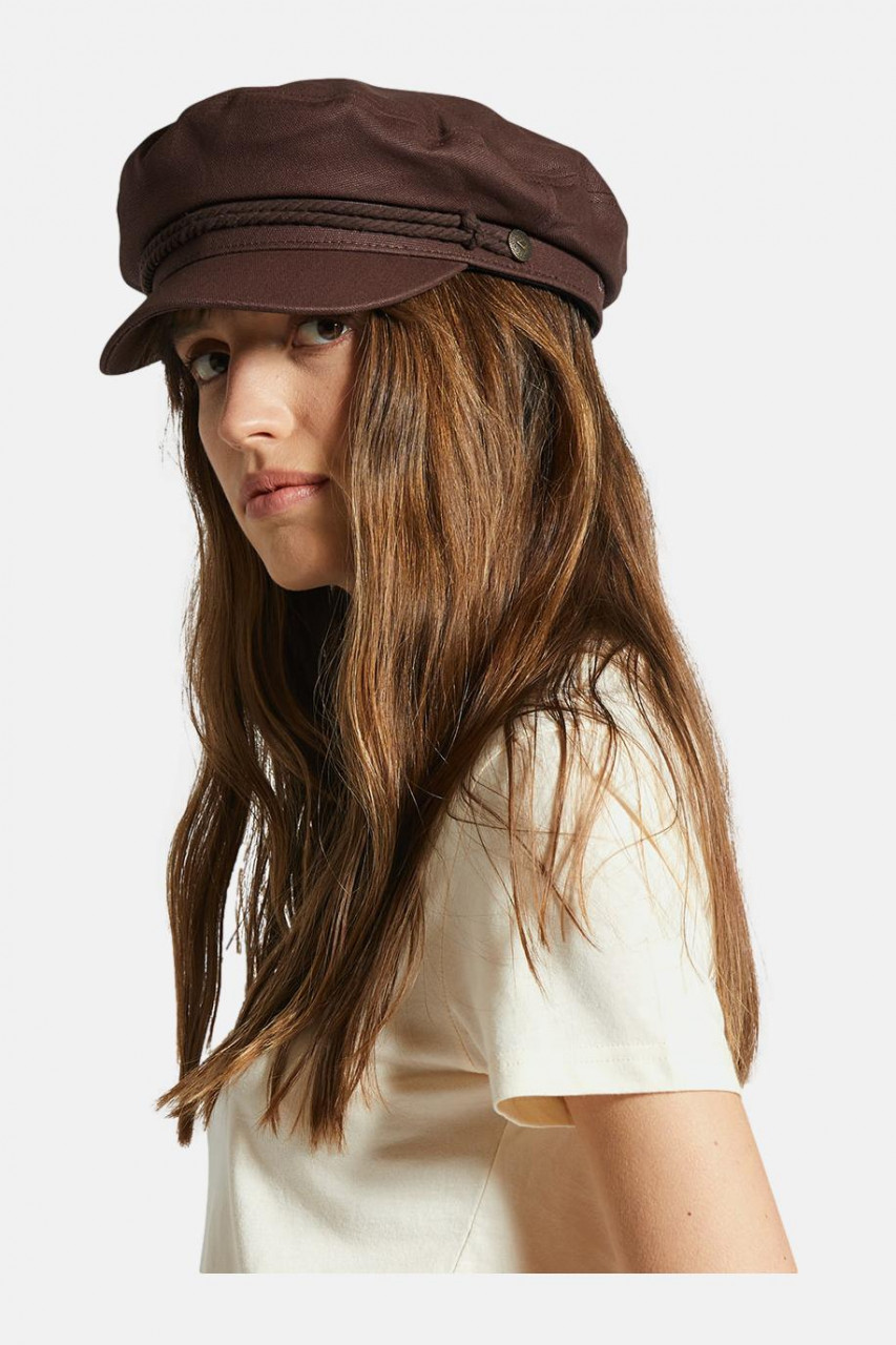 Brixton Fiddler Cap Elbsegler Braun Sepia | Hanseheld.de 