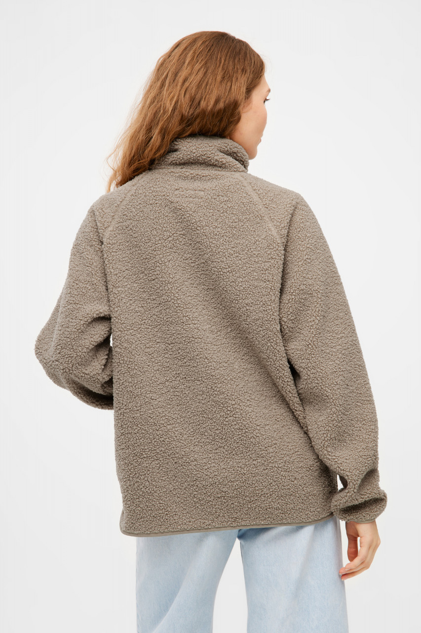 Derbe Damen Fleecejacke Kuschelby Beige