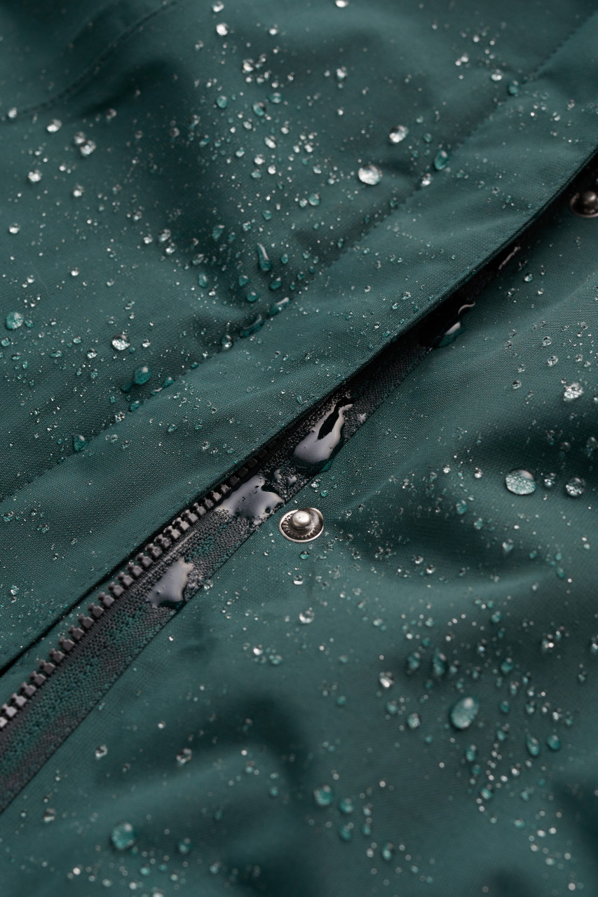 Detailbild von Regenjacke Janelle Grün für Damen von Seasalt Cornwall