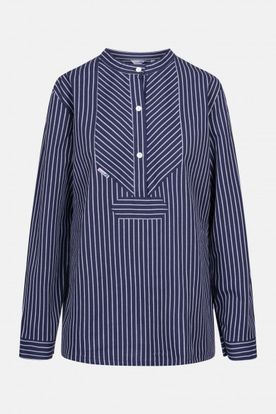 Fischerhemd  Blau für Damen von modAS