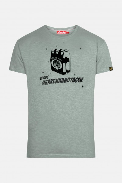 Derbe Herrenhandtasche Herren T-Shirt Quarry Grau Derbe Herrenhandtasche Herren T-Shirt Quarry Grau