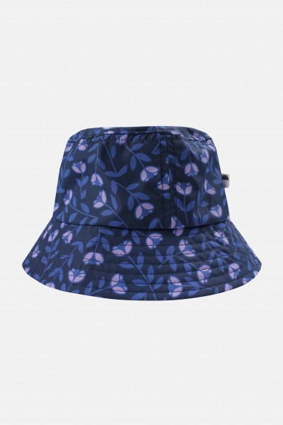 Danefae Danebucket Rain Bucket Hat Regenhut Navy Lilac Fleurie Blau Blumen