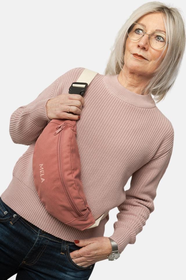 MELA Bauchtasche Altrosa