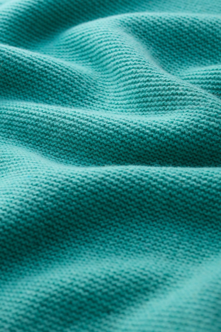 Detailbild von Pullover Fruity Jumper II Türkis für Damen von Seasalt Cornwall