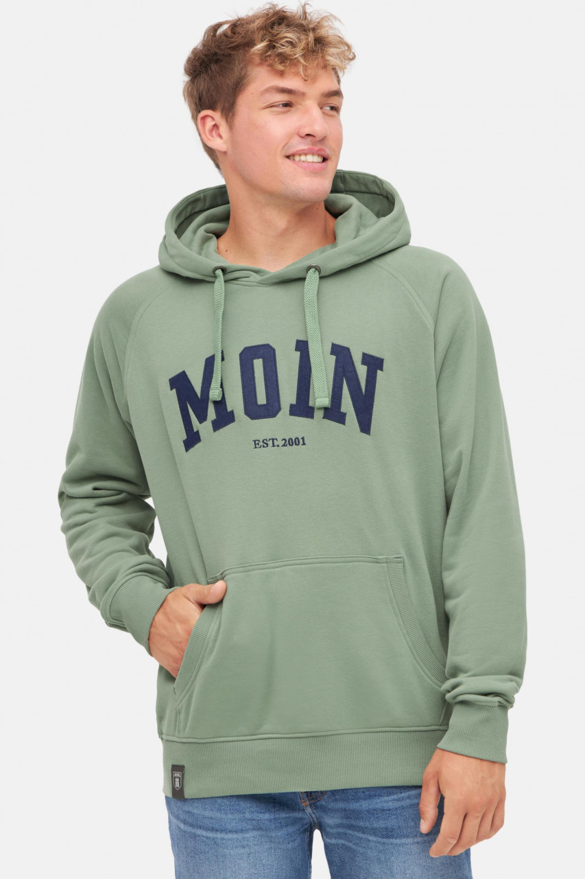 Derbe Hoodie Moin Herren Grün Pullover