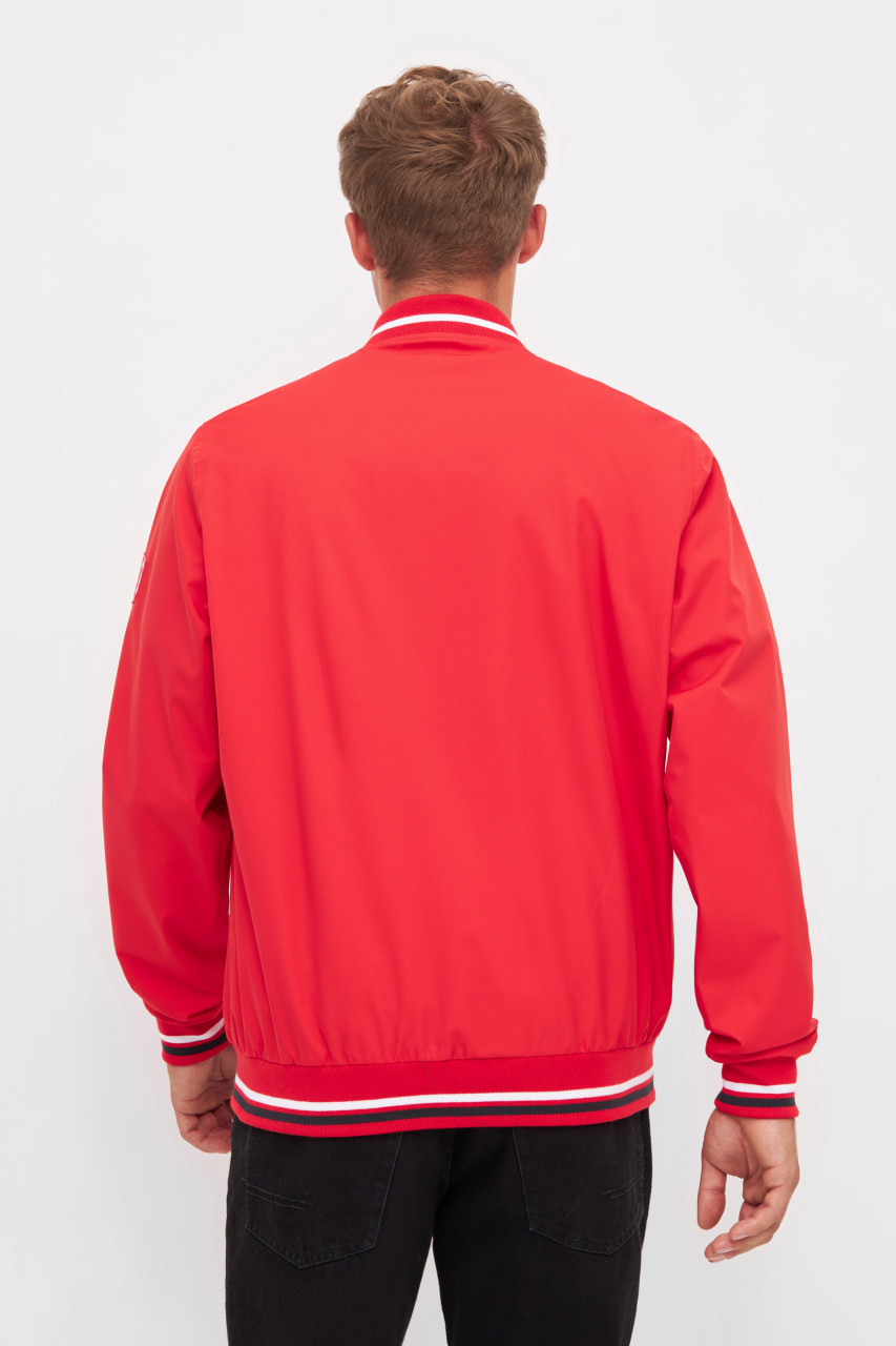 Derbe Bomberjacke Blousby Sport Herren Rot