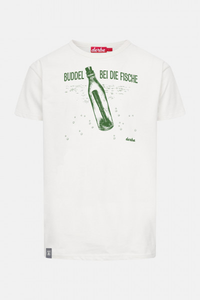 Derbe T-Shirt Fischbuddel Herren Weiß Derbe T-Shirt Fischbuddel Herren Weiß