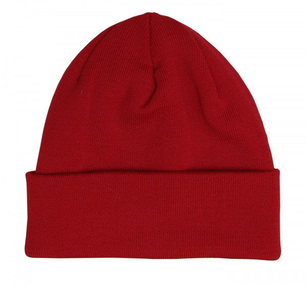 Strickmütze 100% Baumwolle Hanseheld - rot