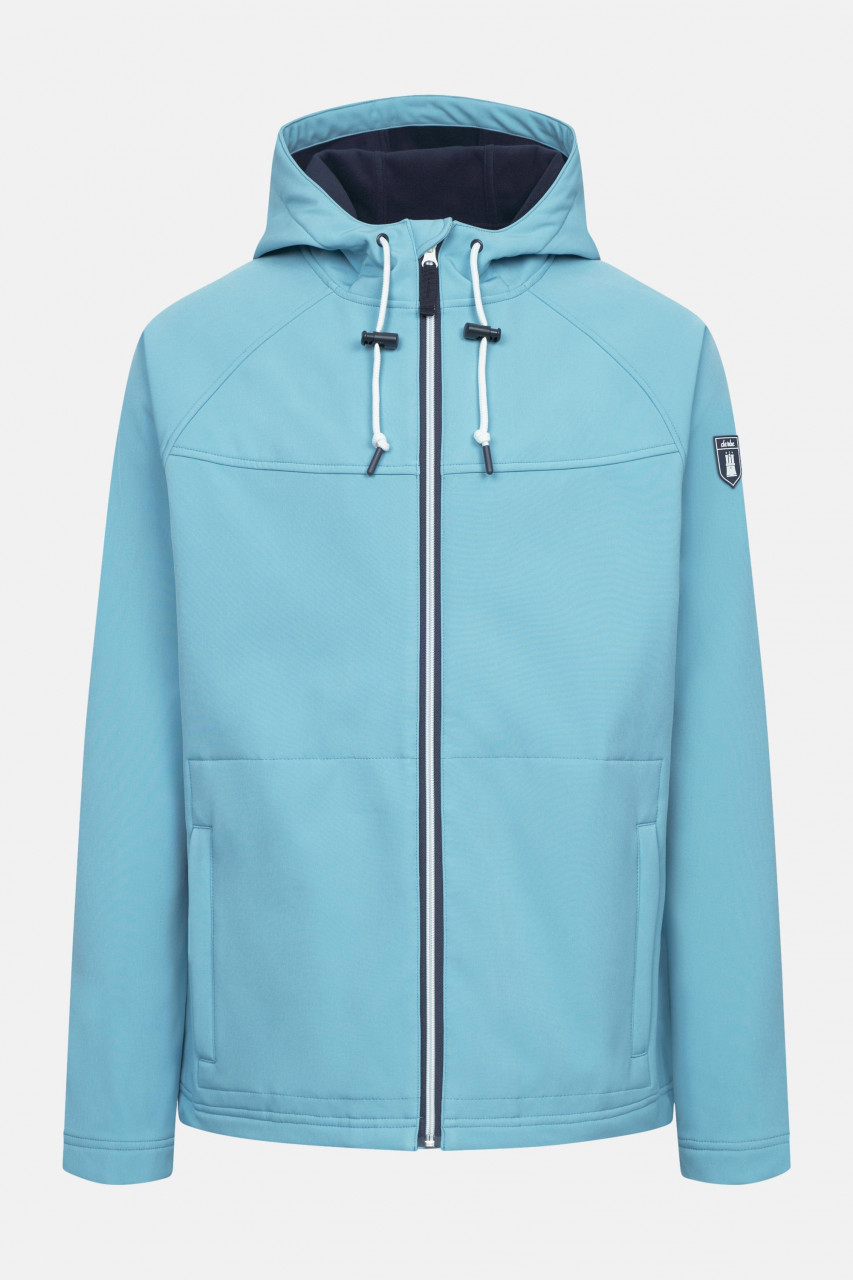 Derbe Übergangsjacke Isleby Herren Hellblau Softshell