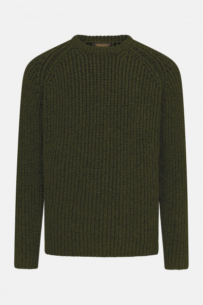 Fisherman out of Ireland Herren Pullover Oliv Grün Navy Blau Rippstrick