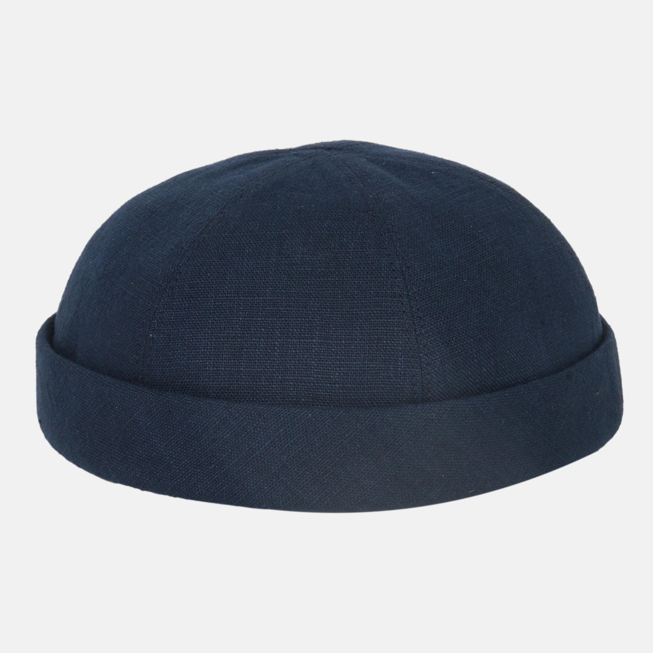 Docker Cap Leinen Blau für Unisex von Hanseheld