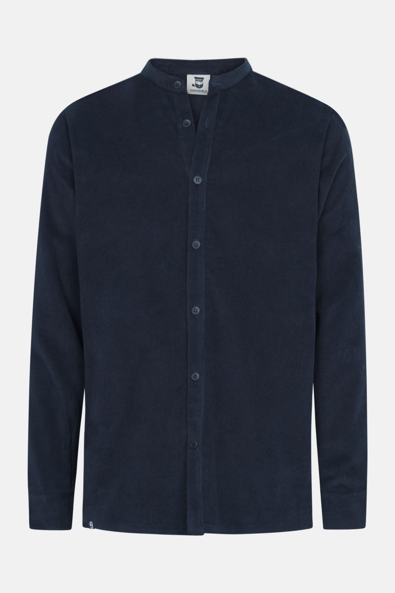 Hanseheld Cordhemd Herren Blau