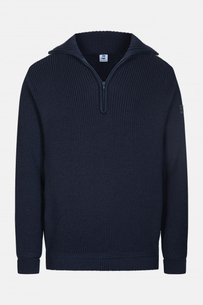Troyer Merino Wolle Blau für Herren von Hanseheld