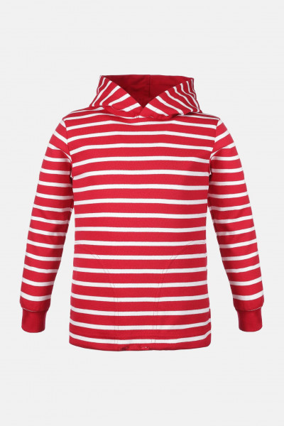 Kapuzenshirt  Rot für Kinder von modAS