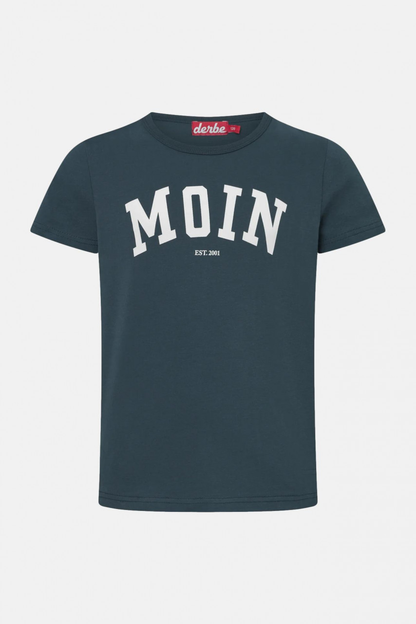 Derbe Kinder T-Shirt Moin Blau