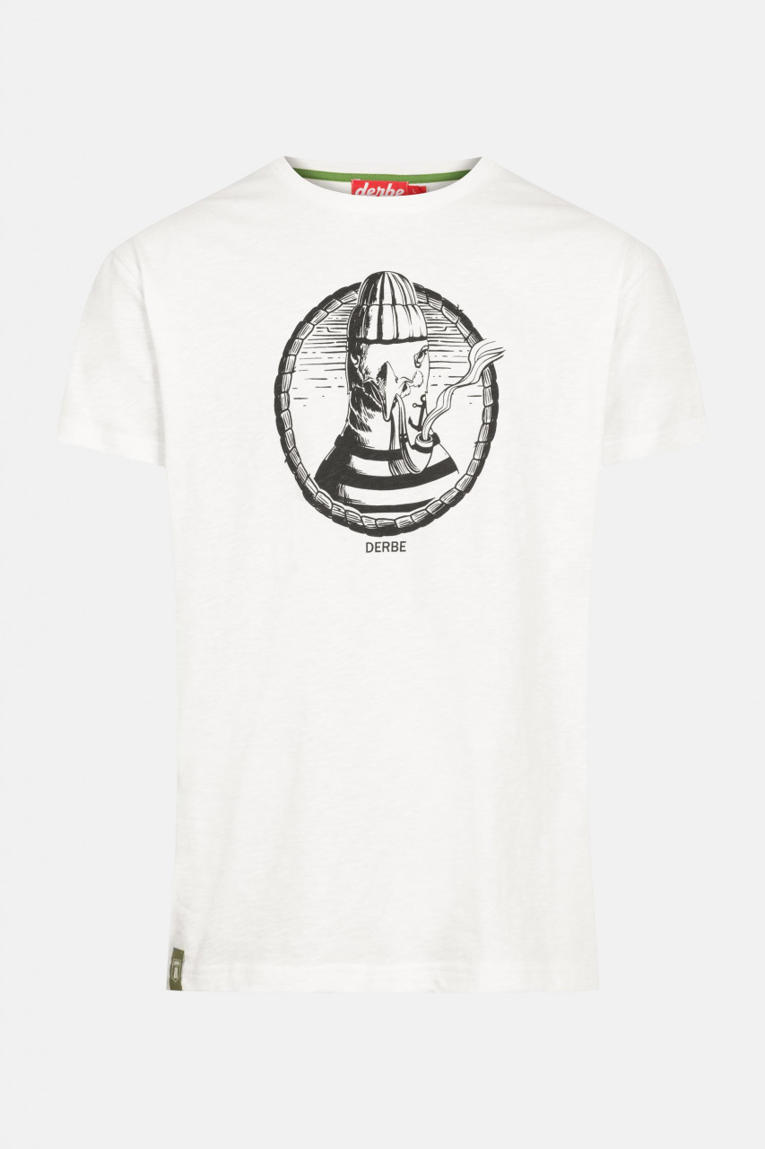 Derbe Matrosenmöwe Herren T-Shirt Offwhite Beige