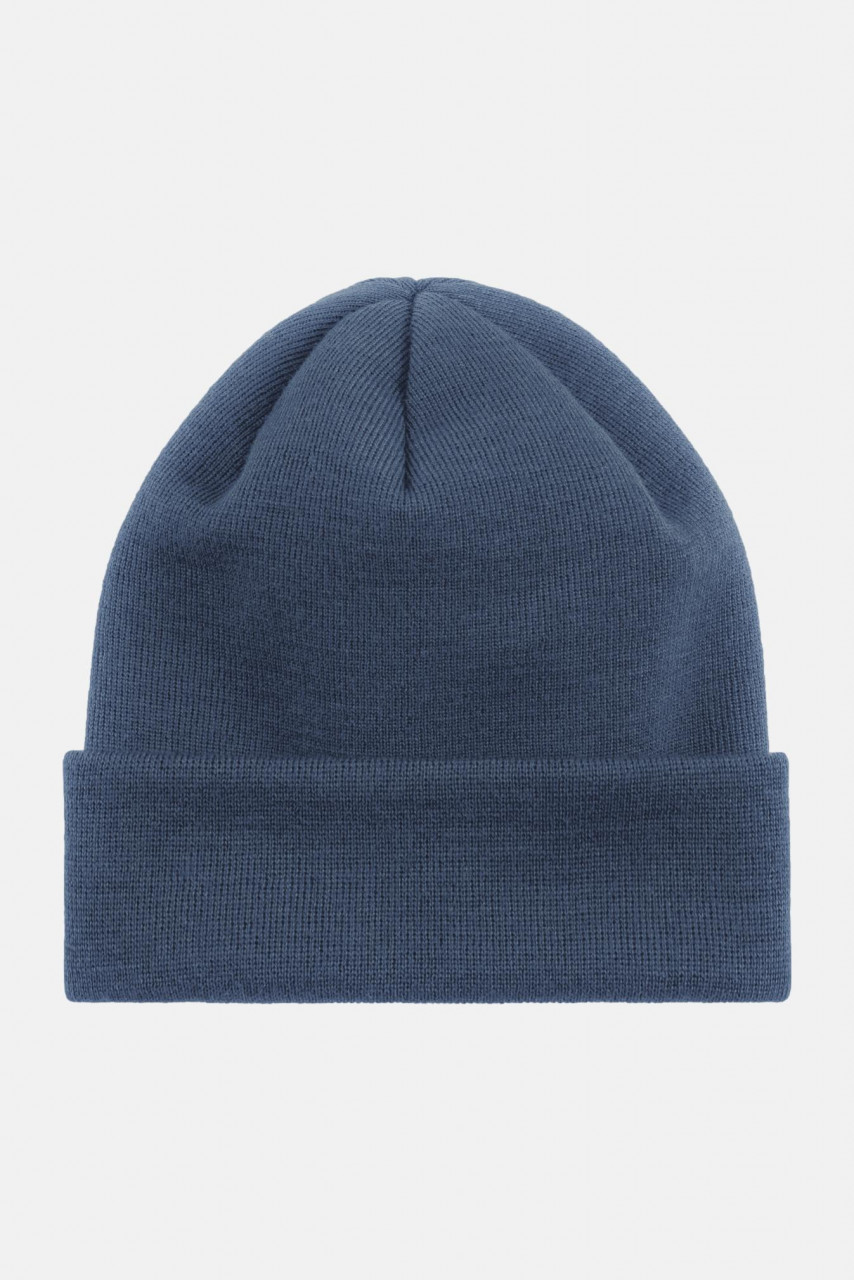Strickmütze 100% Baumwolle Hanseheld - Jeans Blau